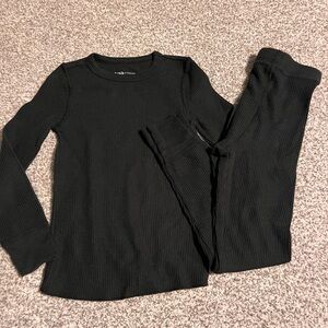 Fruit of the Loom Kids Black Matching Set